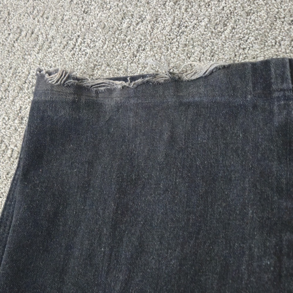 Southpole Jeans Baggy Grunge Wide Leg Size 46 Black Skater 2000s Style - Picture 5 of 10